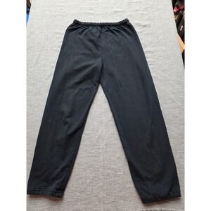 Crossbow by Jerzees Mens Large Black Fleece Elastic Waist Sweatpants Relaxed Fit